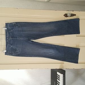 Apt. 9 Embellished Studded Whiskered 5-Pocket Cowgirl High-Rise Bootcut Jeans 10